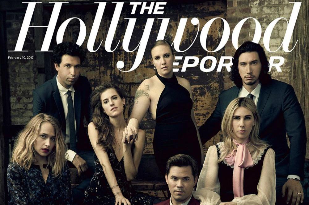 'Girls' cast for The Hollywood Reporter
