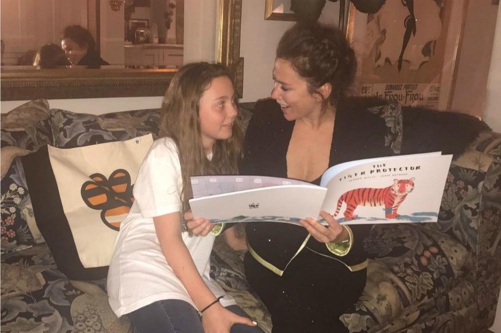 Gracie Friel and Anna Friel read The Tiger Protector