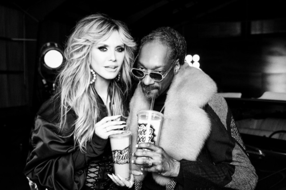 Heidi Klum and Snoop Dogg in their new music video