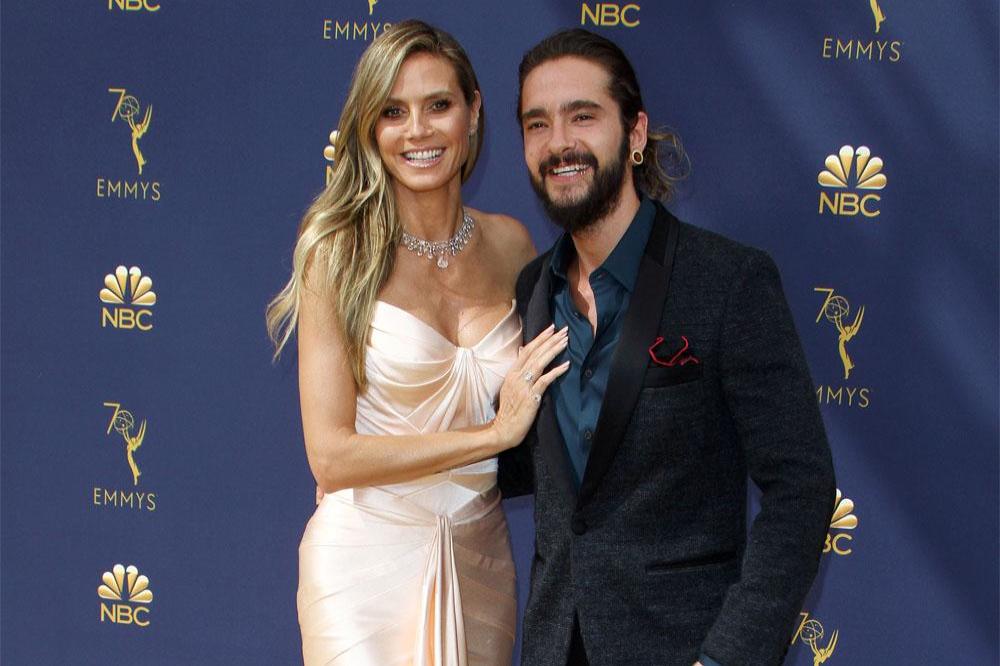 Heidi Klum and Tom Kaulitz at the Emmy Awards