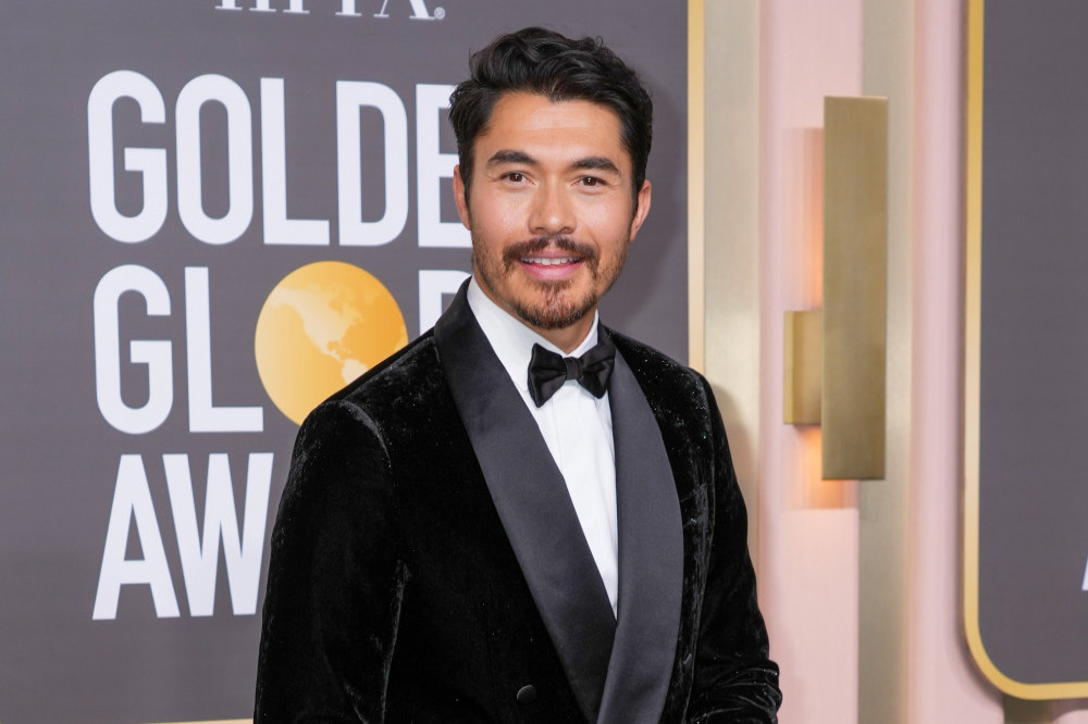 Henry Golding at the Golden Globes