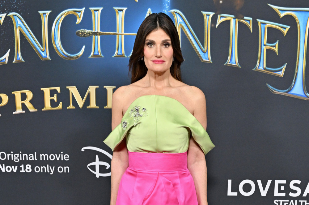 Idina Menzel embarrasses her son with her singing