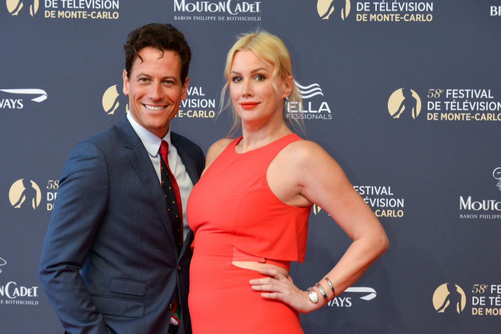 Ioan Gruffudd and Alice Evans in 2018