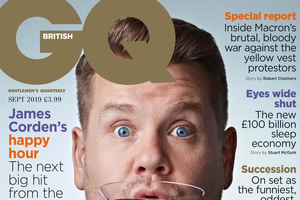 James Corden on GQ cover