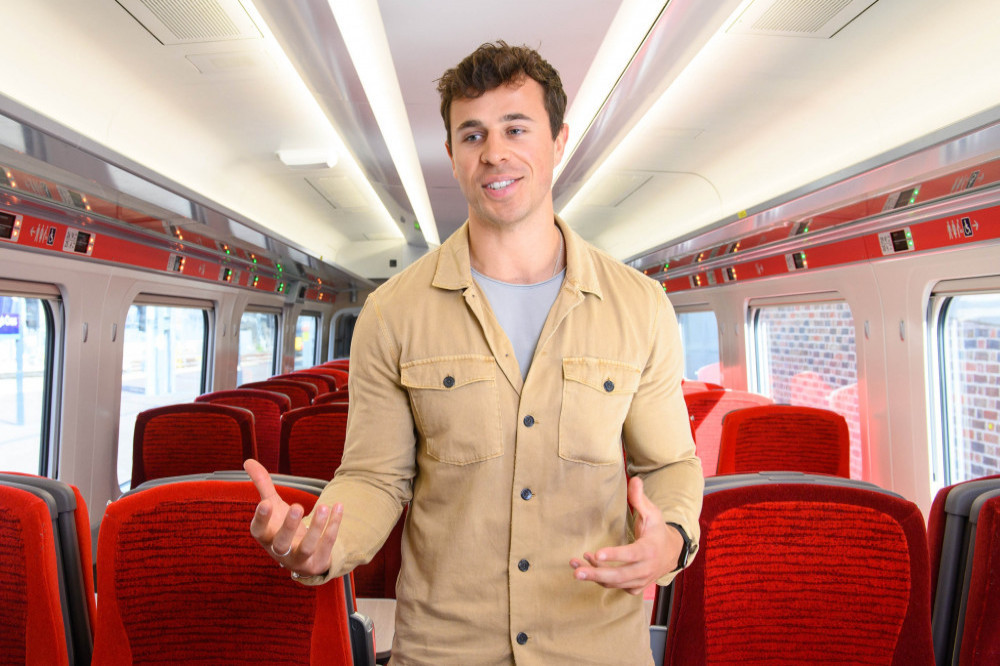 James Middleton will be on board LNER's wellness train