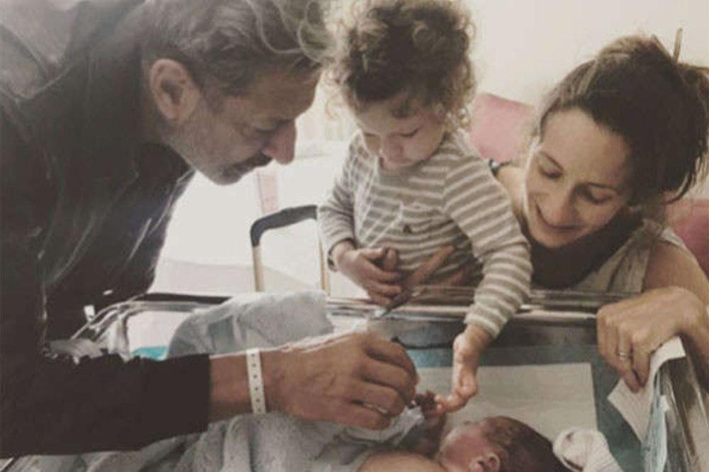 Jeff Goldblum, Emilie Livingston and their sons Charlie and River (c) Instagram
