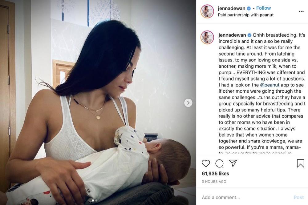 Jenna Dewan's Instagram (c) post