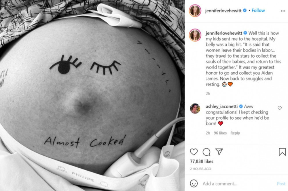 Jennifer Love Hewitt's Instagram (c) post