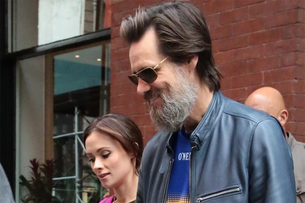 Jim Carrey and Cathriona White
