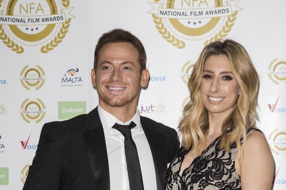 Joe Swash and Stacey Solomon at the National Film Awards