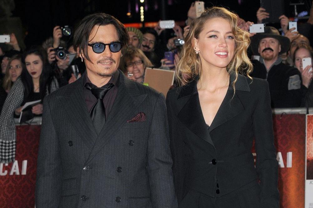 Johnny Depp and Amber Heard in 2015