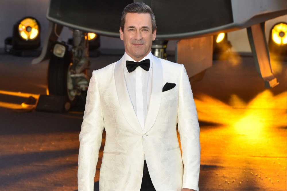 Jon Hamm has mocked Miles Teller for falling 'in love' with Prince William