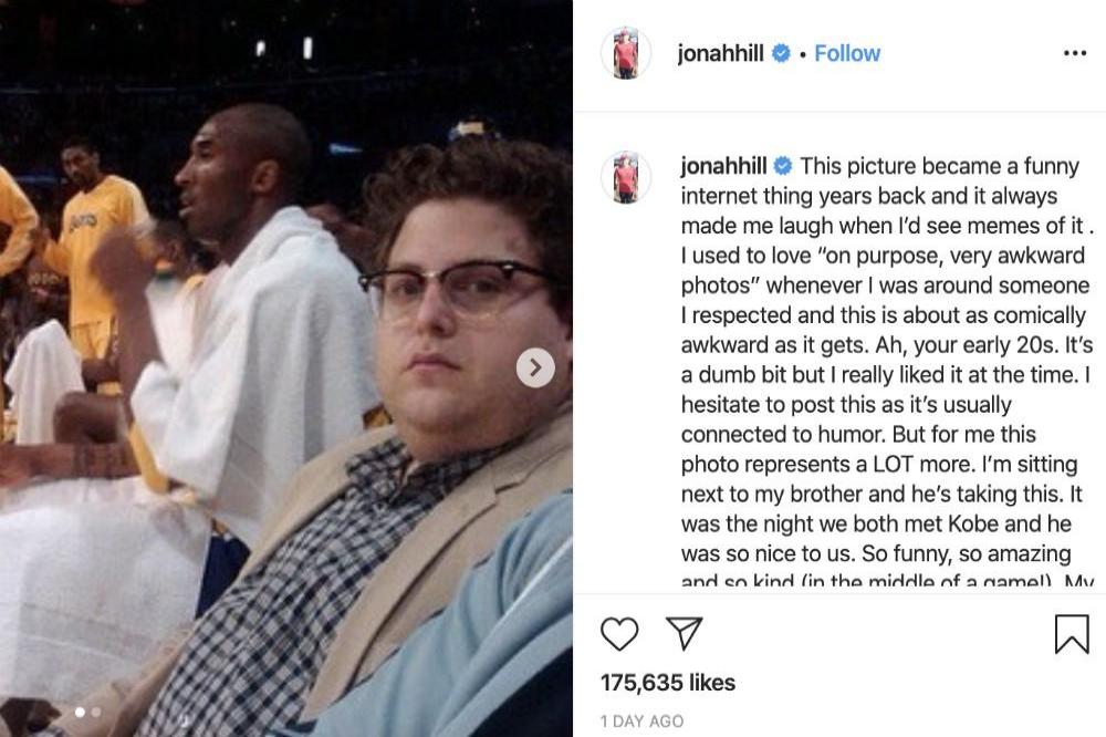 Jonah Hill's Instagram (c) post