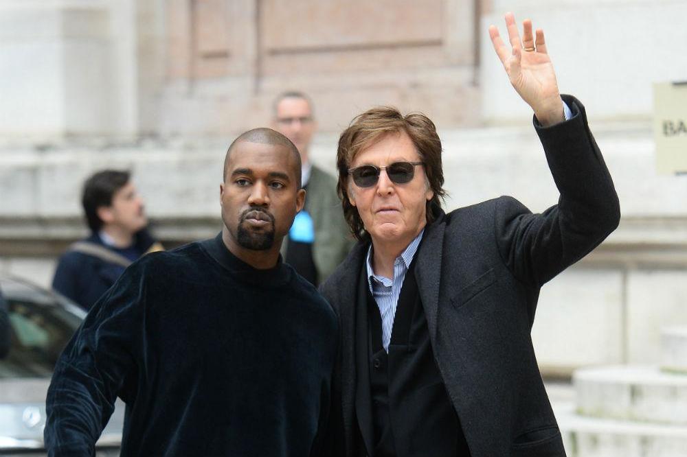 Kanye West and Sir Paul McCartney 