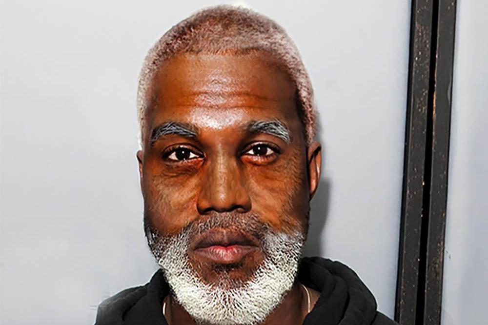 Kanye West as he might look when he is older, according to Voucher Codes Pro