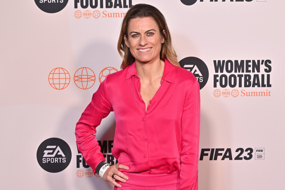 Karen Carney at the FIFA 23 Women's Football Summit