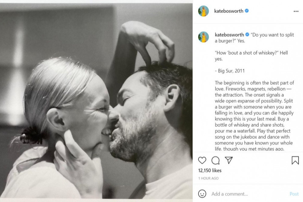 Kate Bosworth's Instagram (c) post