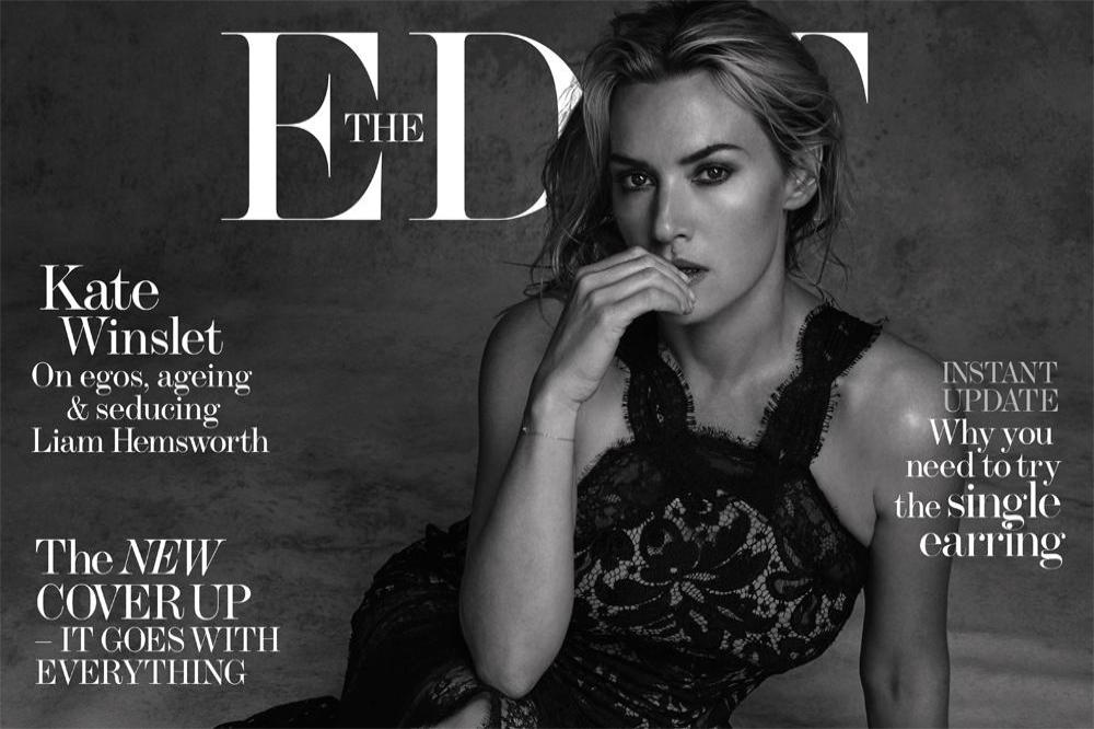 Kate Winslet on The Edit cover