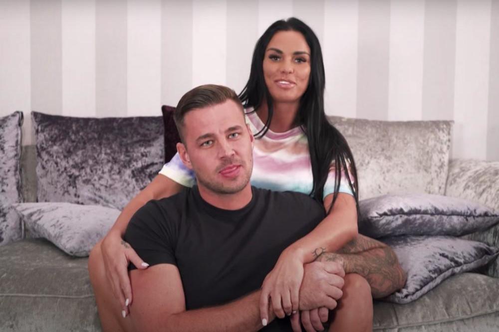 Katie Price and Carl Woods from a recent YouTube video