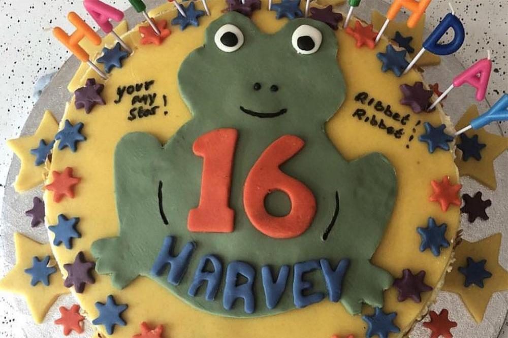 Katie Price's son Harvey's birthday cake (c) Instagram