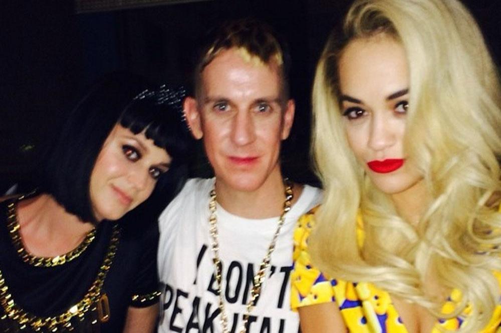 Katy Perry, Rita Ora and Jeremy Scott (c) Instagram