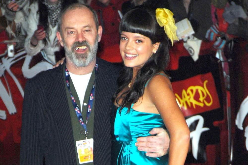 Keith and Lily Allen