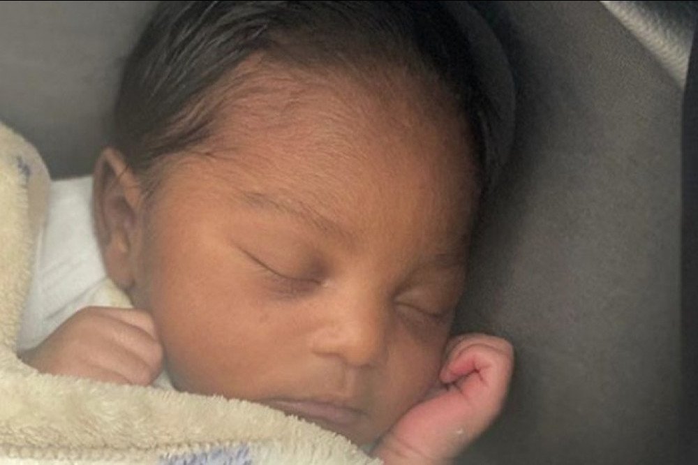 Kel Mitchell's newborn son (c) Instagram
