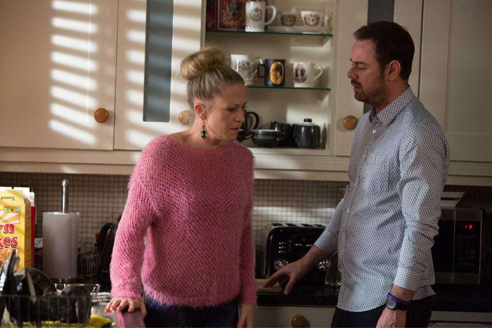Kellie Bright has shed 'a lot of tears' over Danny Dyer's EastEnders exit