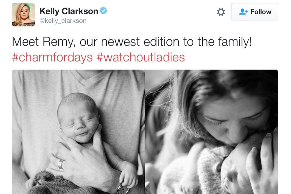 Kelly Clarkson's son Remy