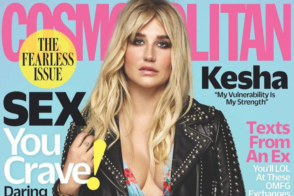 Kesha covers Cosmopolitan 