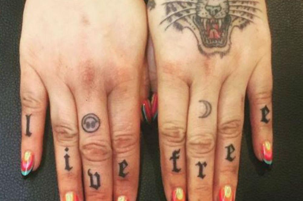 Kesha's new tattoo (c) Instagram