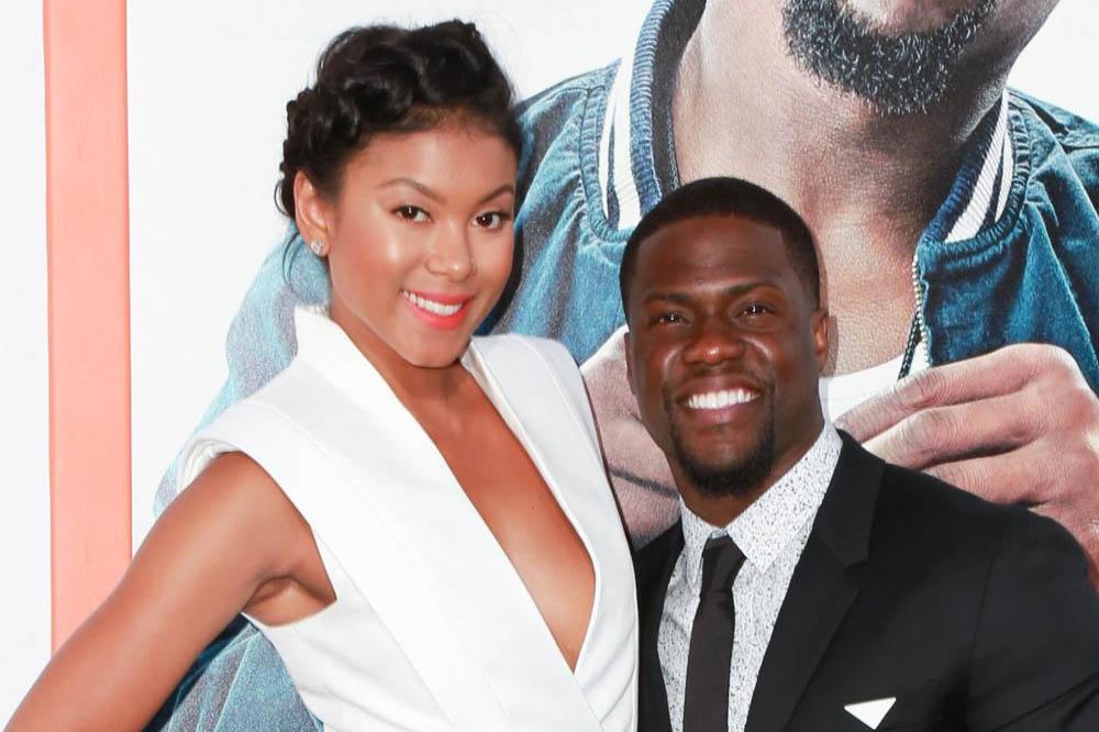 Eniko and Kevin Hart 
