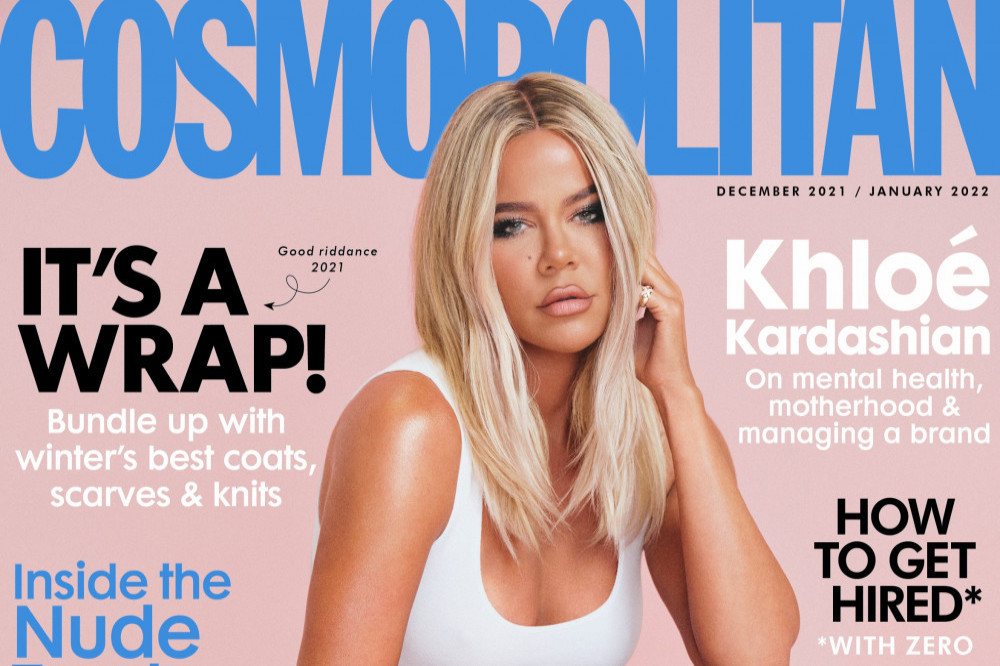Khloe Kardashian covers Cosmopolitan UK / Dennis Leupold (c)