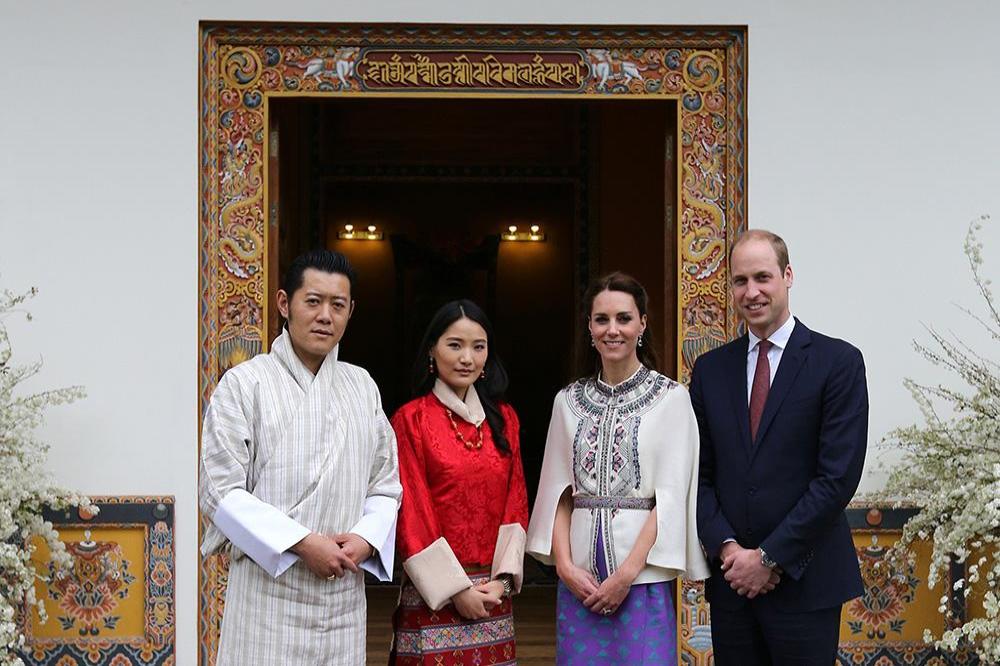 King and Queen of Bhutan and Duchess and Duke of Cambridge 