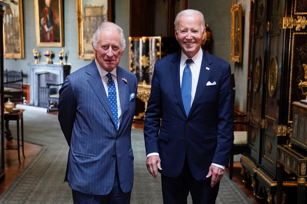 King Charles has met with President Joe Biden