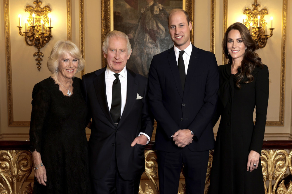 Queen Camilla, King Charles, Prince William and Catherine, Princess of Wales