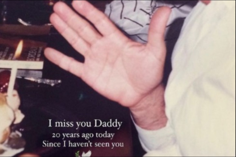 Kourtney Kardashian has remembered her dad 20 years on from his death with a tribute post