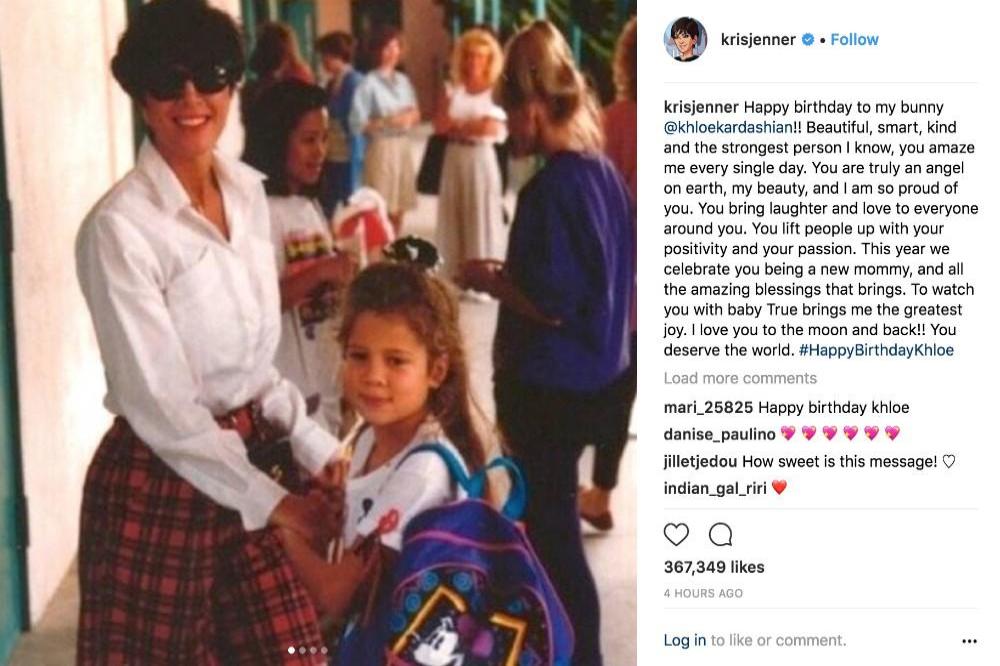 Kris Jenner 'proud' of daughter Khloe Kardashian