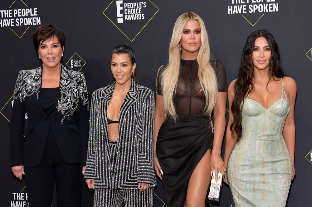 Kris Jenner, Kourtney Kardashian, Khloe Kardashian, and Kim Kardashian West