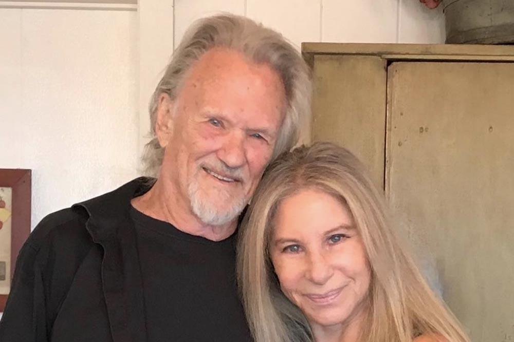Kris Kristofferson and Barbra Streisand 