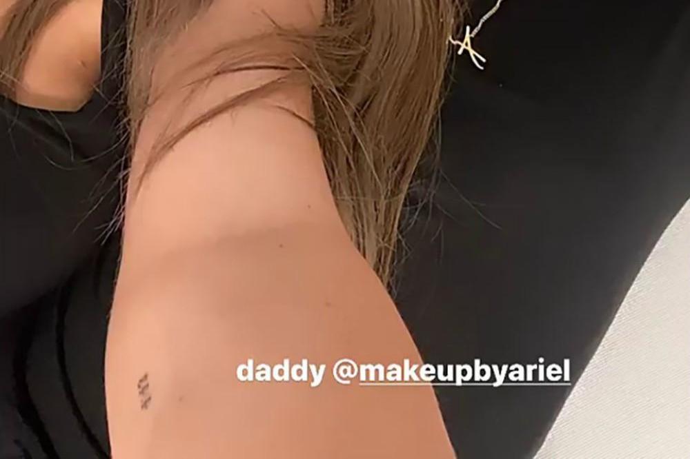 Kylie Jenner's tattoo via Instagram (c)