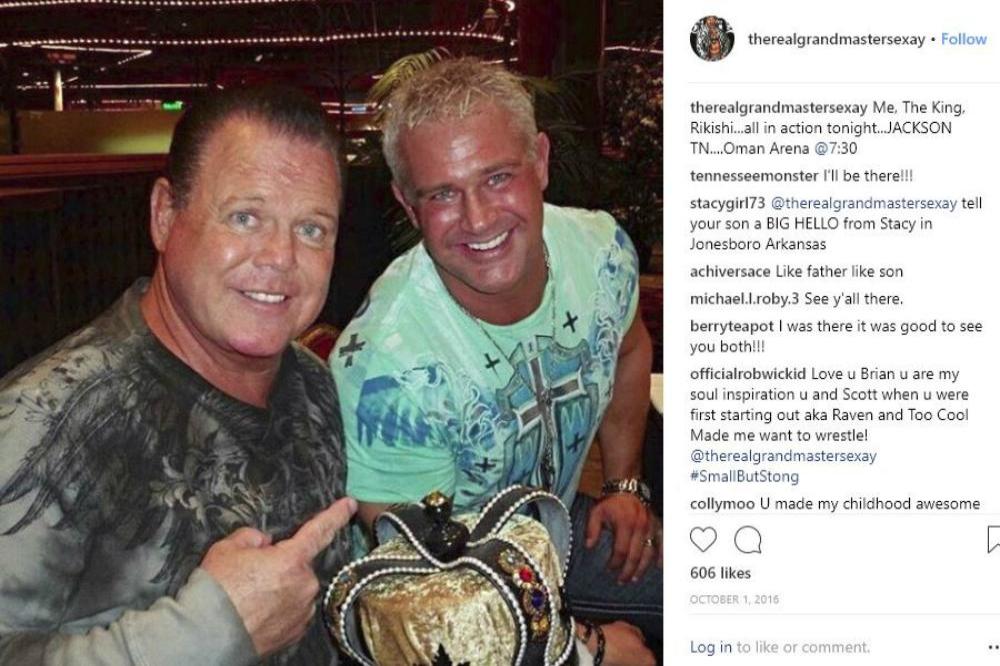 (L-R) Jerry and Brian Christopher Lawler (c) Brian Lawler/Instagram
