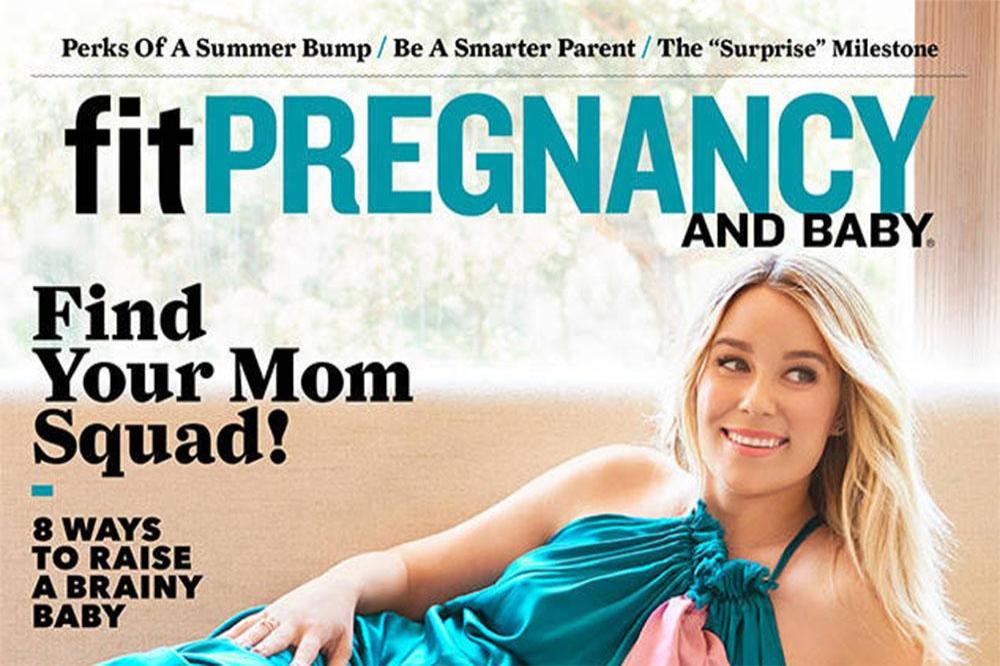 Lauren Conrad for Fit Pregnancy and Baby