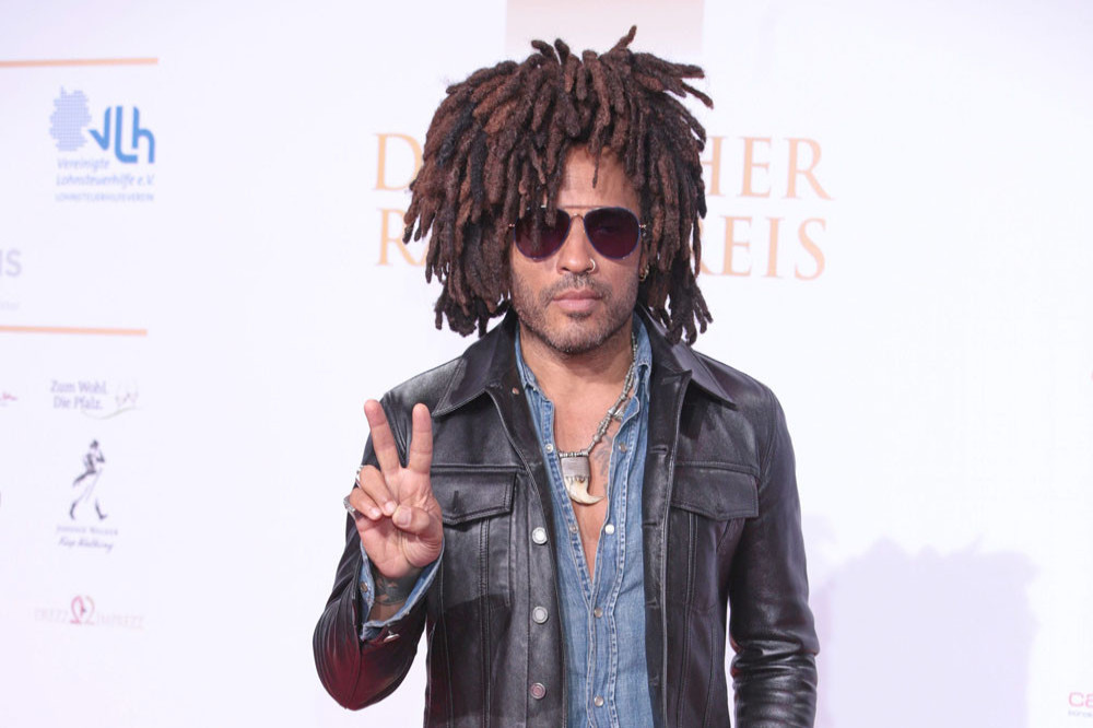 Lenny Kravitz is working on a new album which he's described as 'upbeat'