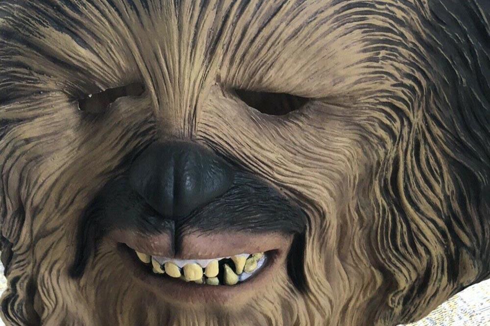 Lewis Capaldi's Chewbacca mask (c) eBay 