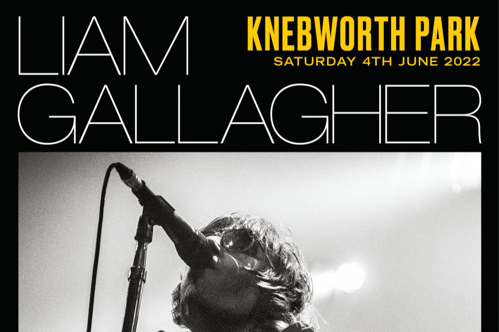 Liam Gallagher Knebworth poster