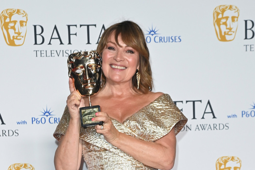 Lorraine Kelly was given the Special Award at the BAFTA TV Awards following her 40-year career in broadcast