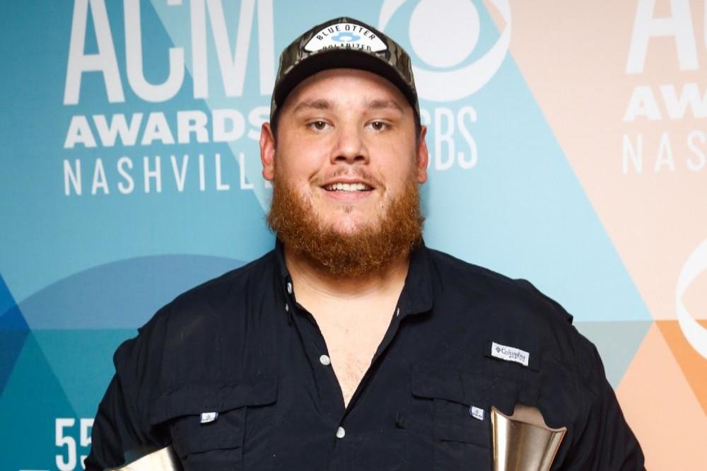 Luke Combs at the ACMs 