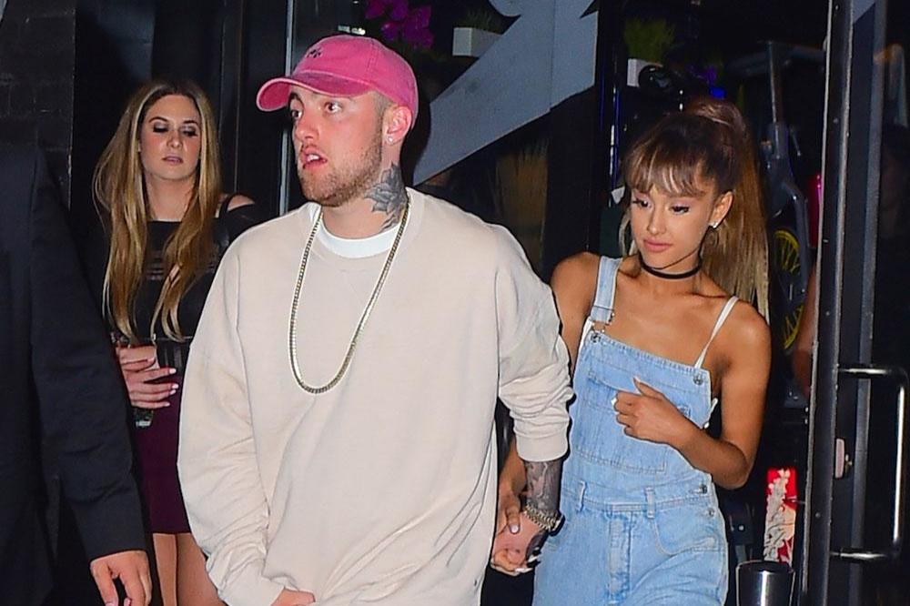 Ariana Grande with Mac Miller