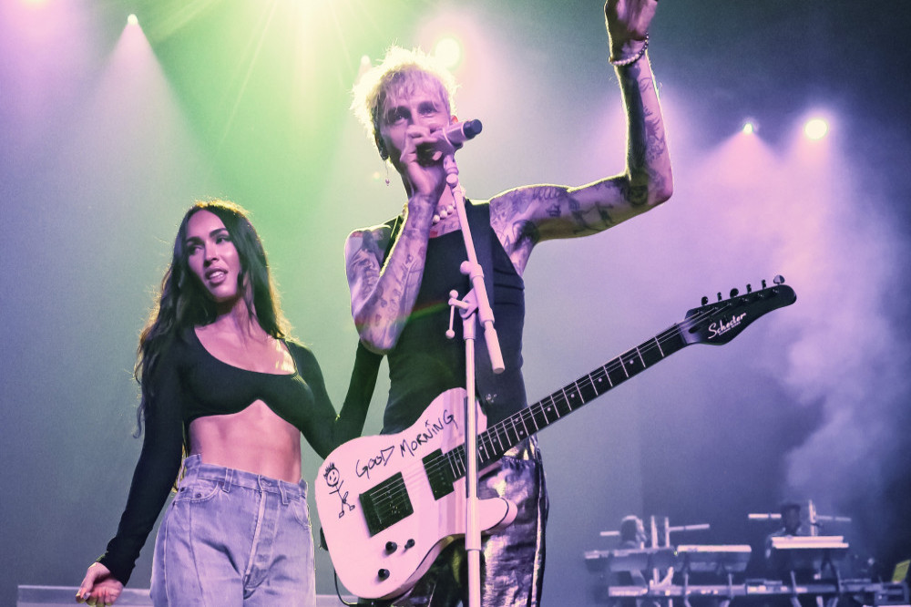 Machine Gun Kelly referred to his fiancee Megan Fox as his wife by accident